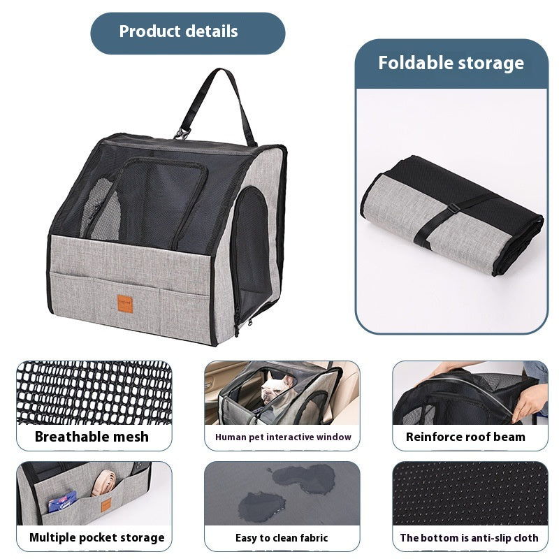 Waterproof Folding Car Pet Mat & Barrier