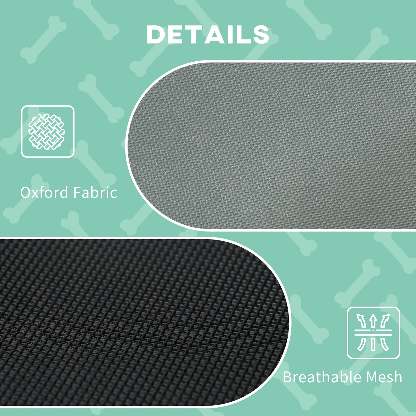 Elevated Dog Cot with Removable Canopy, 24"