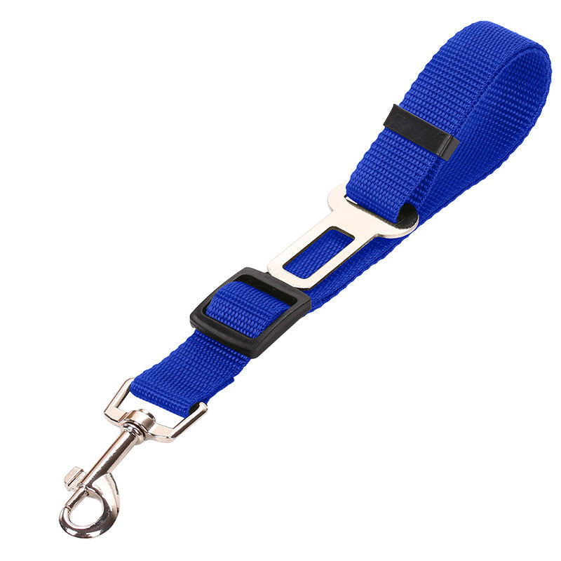 Adjustable Dog Vehicle Safety Belt, Heavy-Duty Nylon